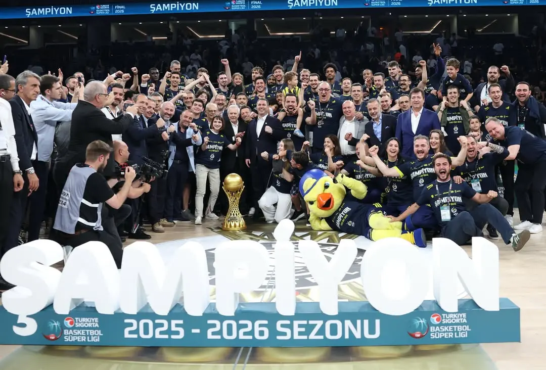 Fenerbahçe Spor Kulübü Süper Lig Şampiyonu Oldu