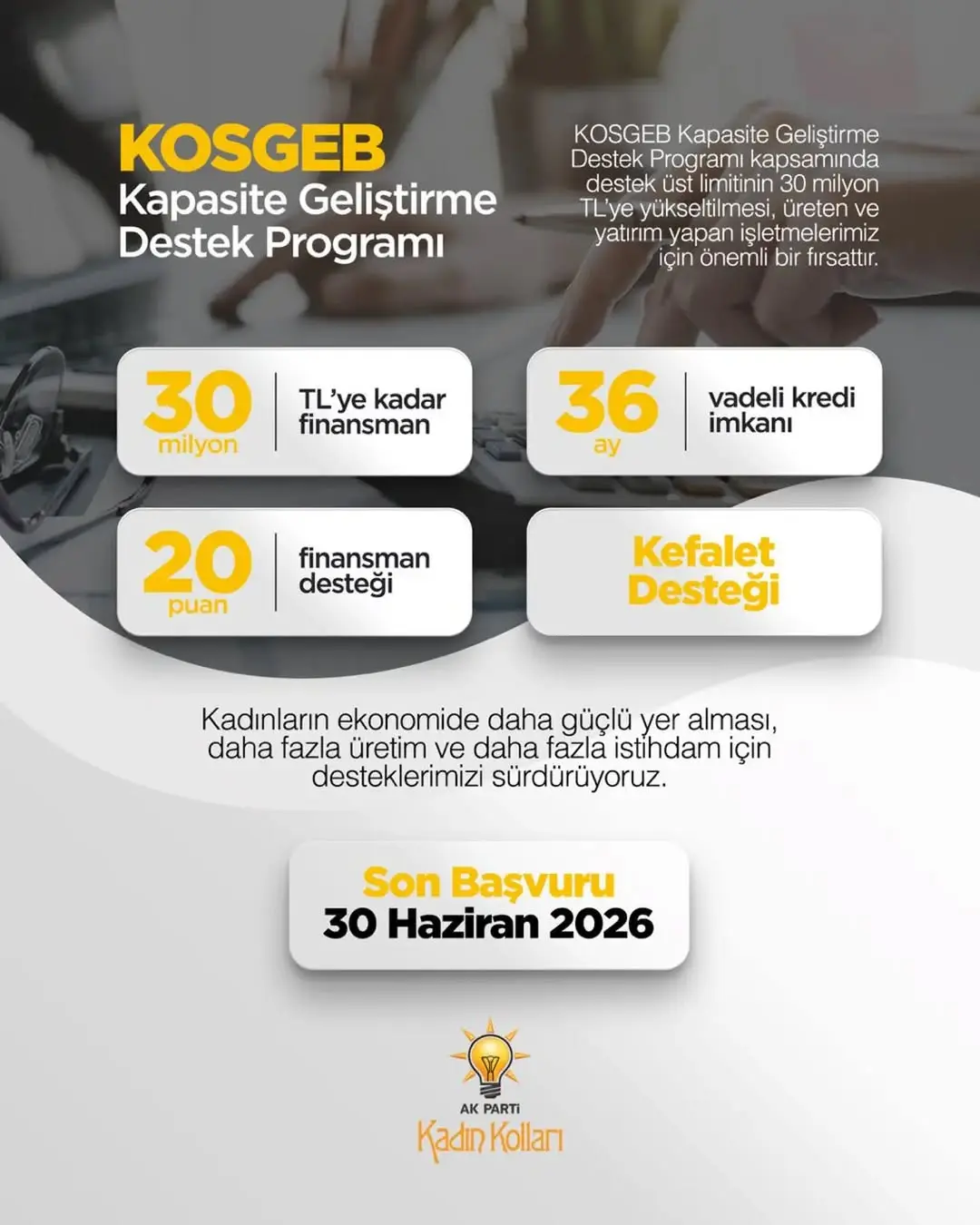 KOBİ’ler için KOSGEB Destek Programı: Üretim ve İstihdam Artıyor