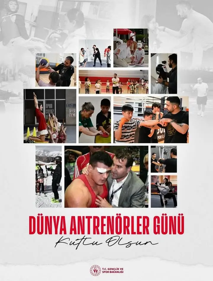 Dünya Antrenörler Günü Kutlu Olsun! - Dr. Osman Aşkın Bak Gençlik ve Spor Bakanlığı