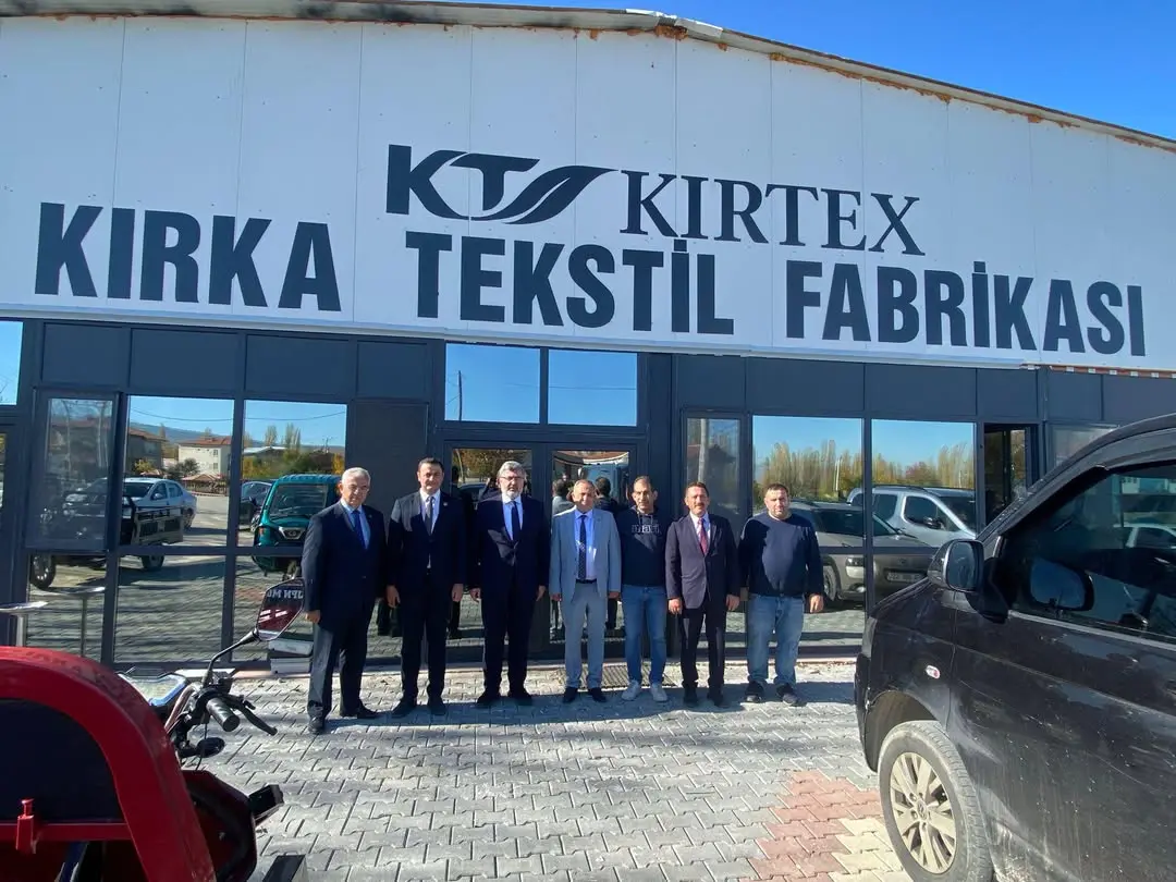Sinanpaşa Kırka Tekstil Fabrikası Avrupa İhracatında Başarıya Ulaştı