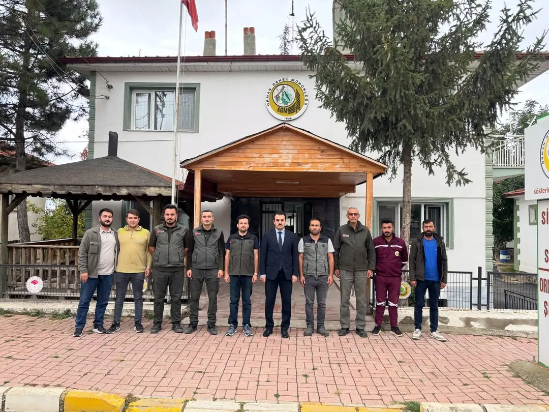 Kaymakamımız Sayın Bünyamin MİROĞLU, Sinanpaşa Orman İşletme Şefliğini Ziyaret Etti