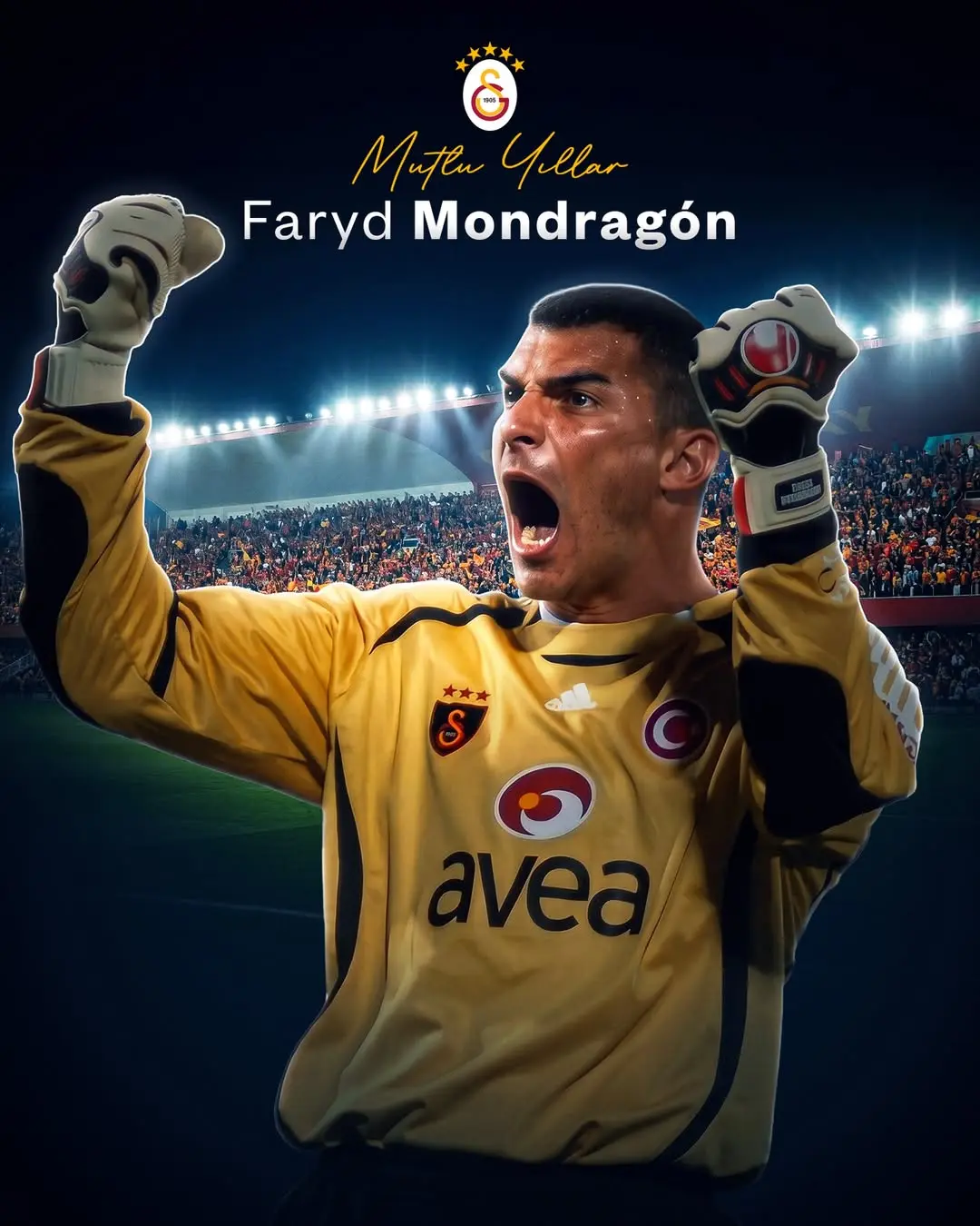 Galatasaray Futbol Kulübü'nden Faryd Mondragón'a Doğum Günü Kutlaması
