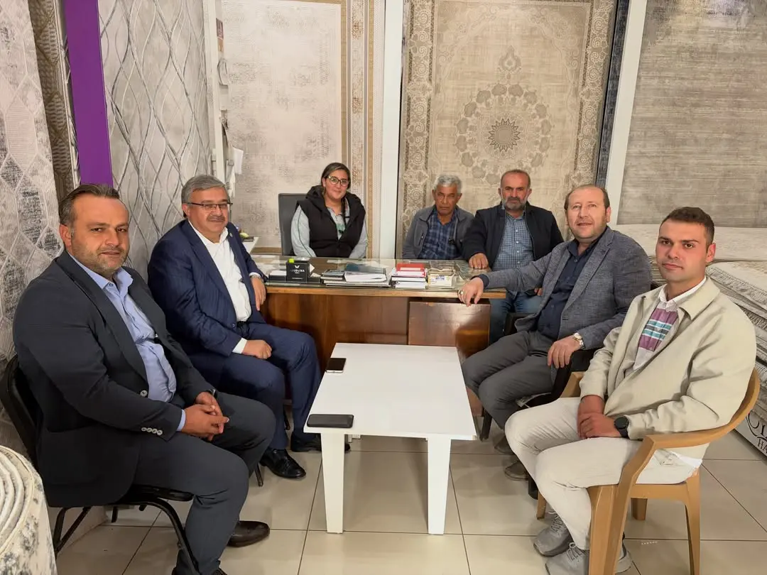 AK Parti Şuhut İlçe Başkanı Hasan Uğur'u Ziyaret Etti