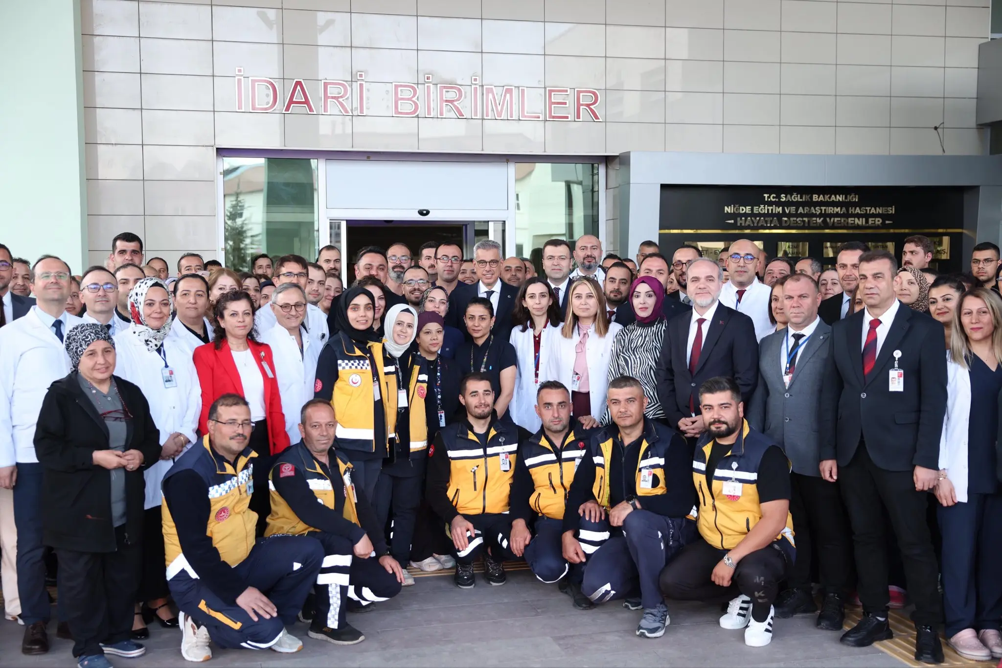 Niğde Ömer Halisdemir Üniversitesi Hastanesi Birlik Vurgusu Yaptı
