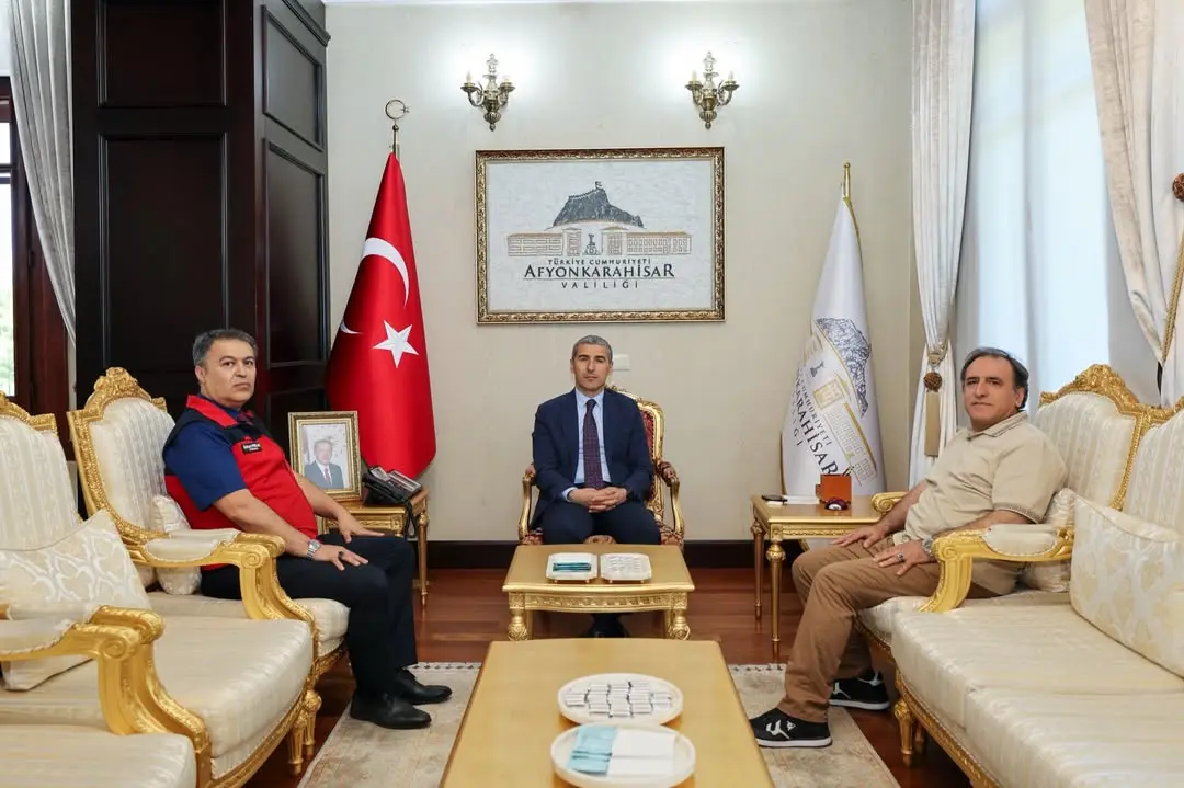 İçişleri Bakan Danışmanı Ahmet Yavuz Karaca, Valimiz Dr. Naci Aktaş’ı ziyaret etti
