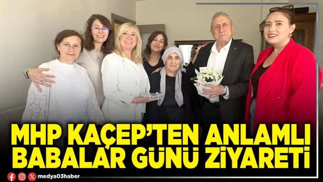 MHP KAÇEP Afyonkarahisar Başkanlığı'ndan Babalar Günü Ziyareti