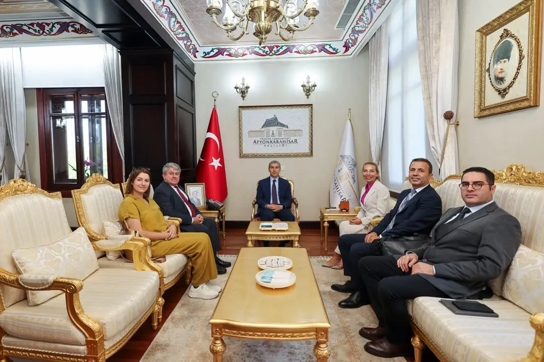 Turkuvaz Medya İcra Kurulu Üyeleri Afyonkarahisar Valisi'ni Ziyaret Etti