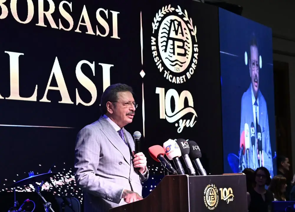 TOBB Başkanı Mustafa Rifat Hisarcıklıoğlu'nun Mersin Ticaret Borsası'nın 100. Kuruluş Yıl Dönümü Paylaşımı