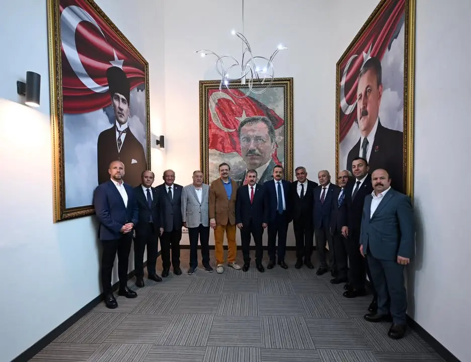 BBP Genel Başkanı Destici'ye Taziye Ziyareti