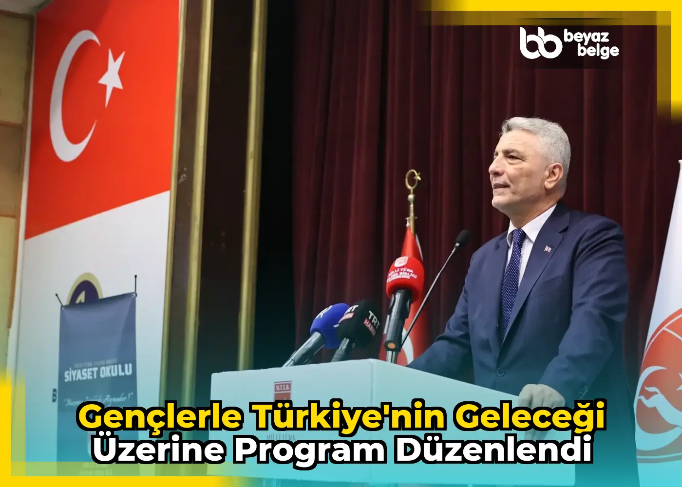Gençlerle Türkiye'nin geleceği üzerine program düzenlendi