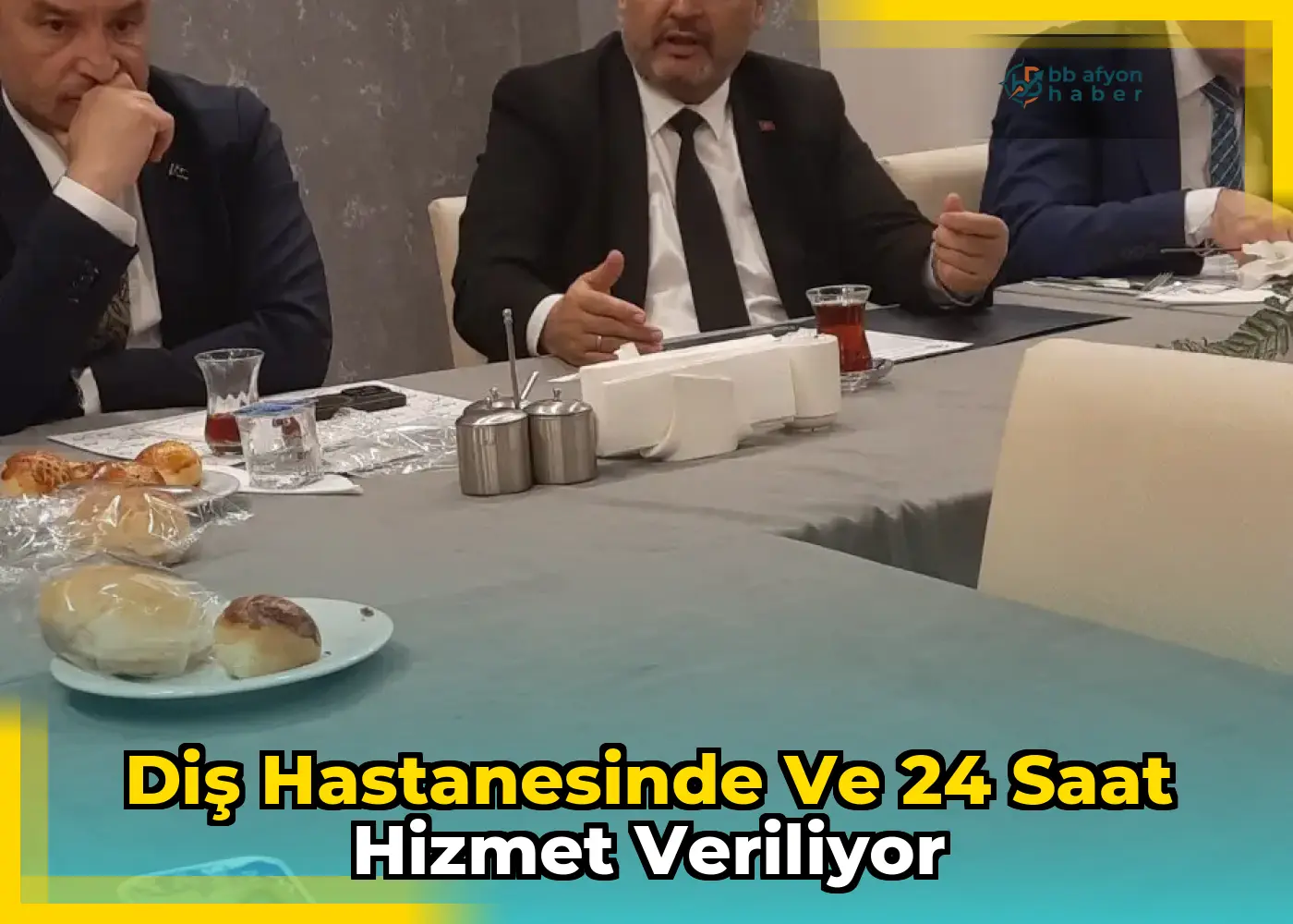 Diş Hastanesinde ve 24 Saat Hizmet veriliyor