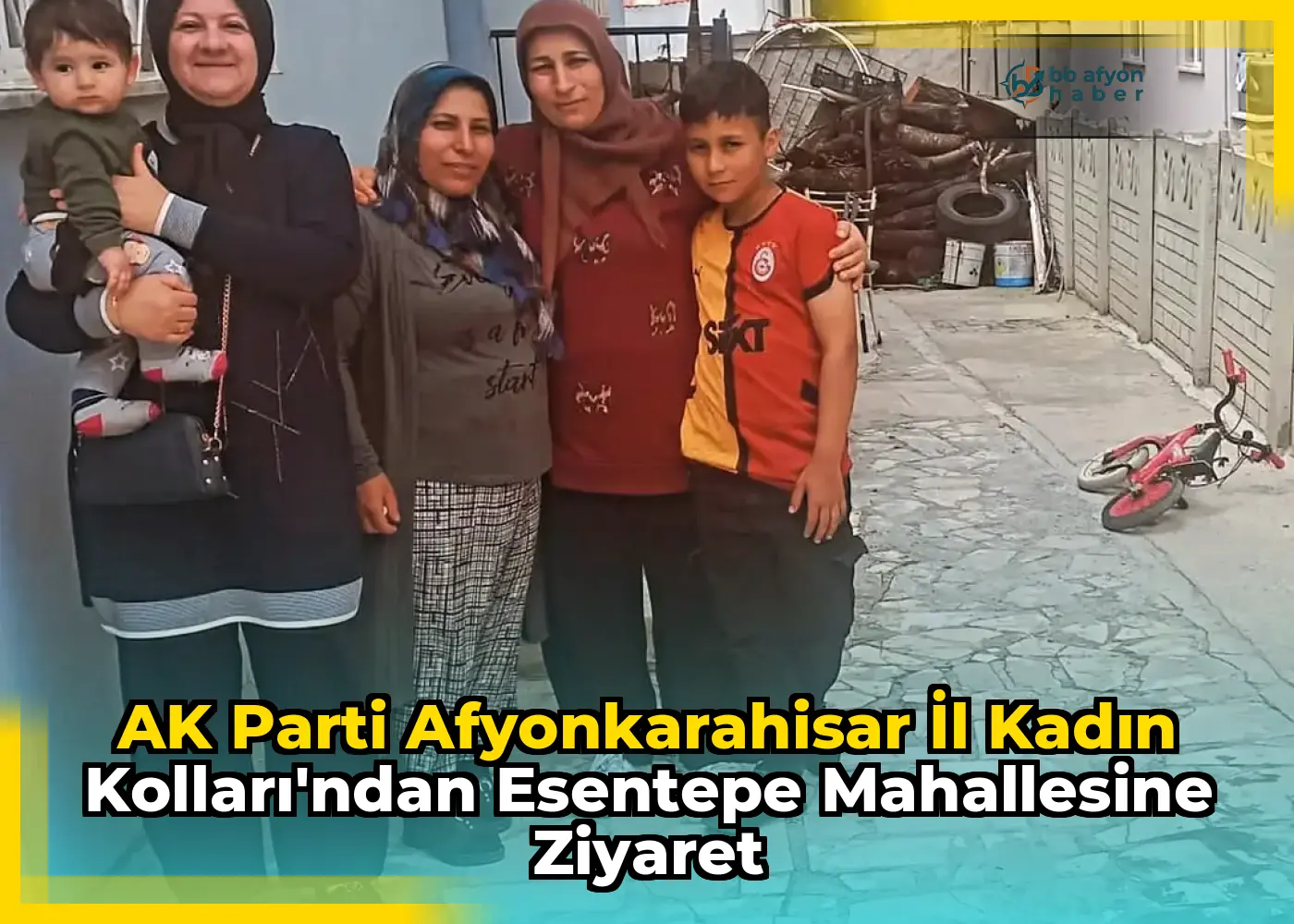 AK Parti Afyonkarahisar İl Kadın Kolları'ndan Esentepe Mahallesine Ziyaret