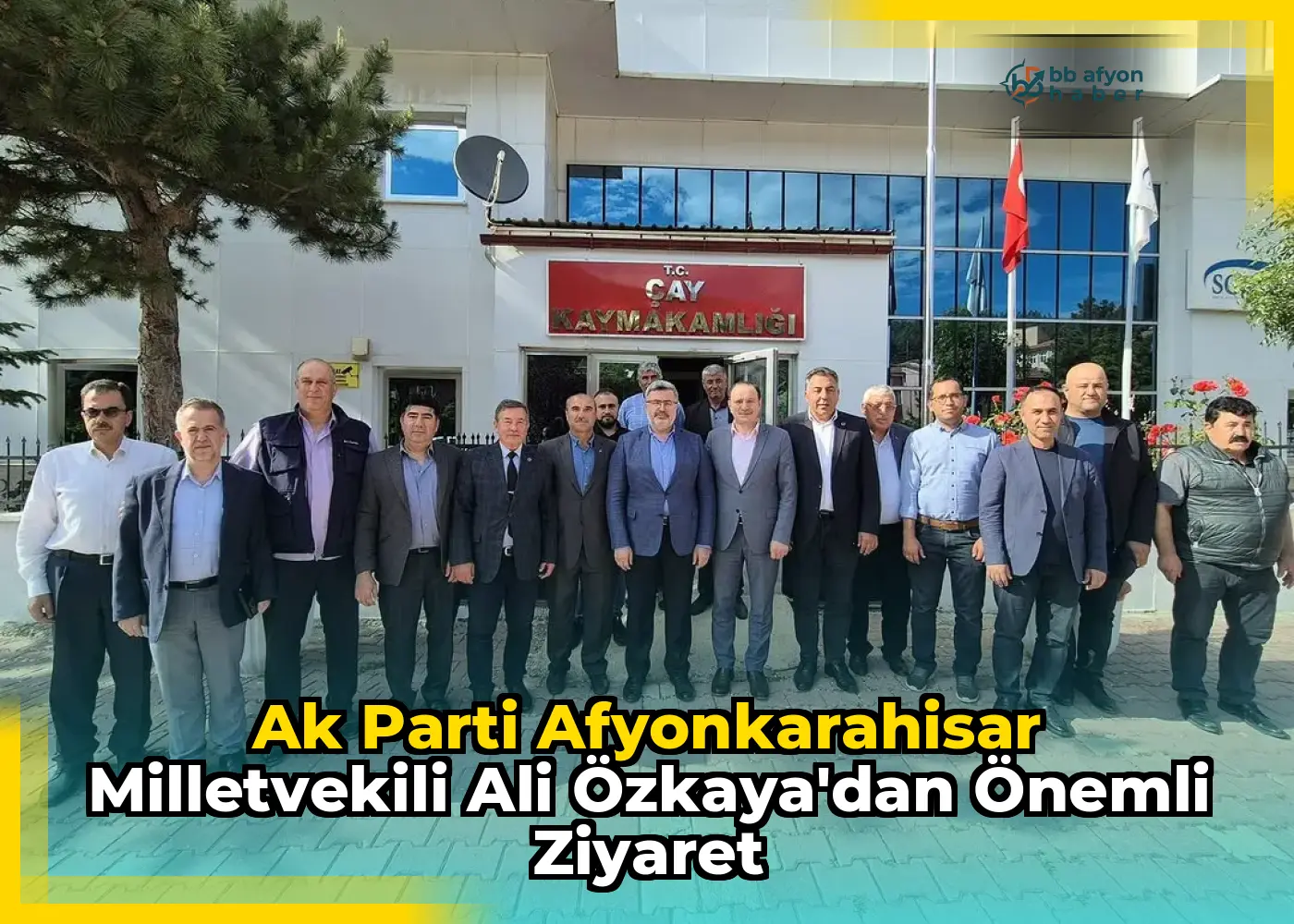 Ak Parti Afyonkarahisar Milletvekili Ali Özkaya'dan Önemli Ziyaret
