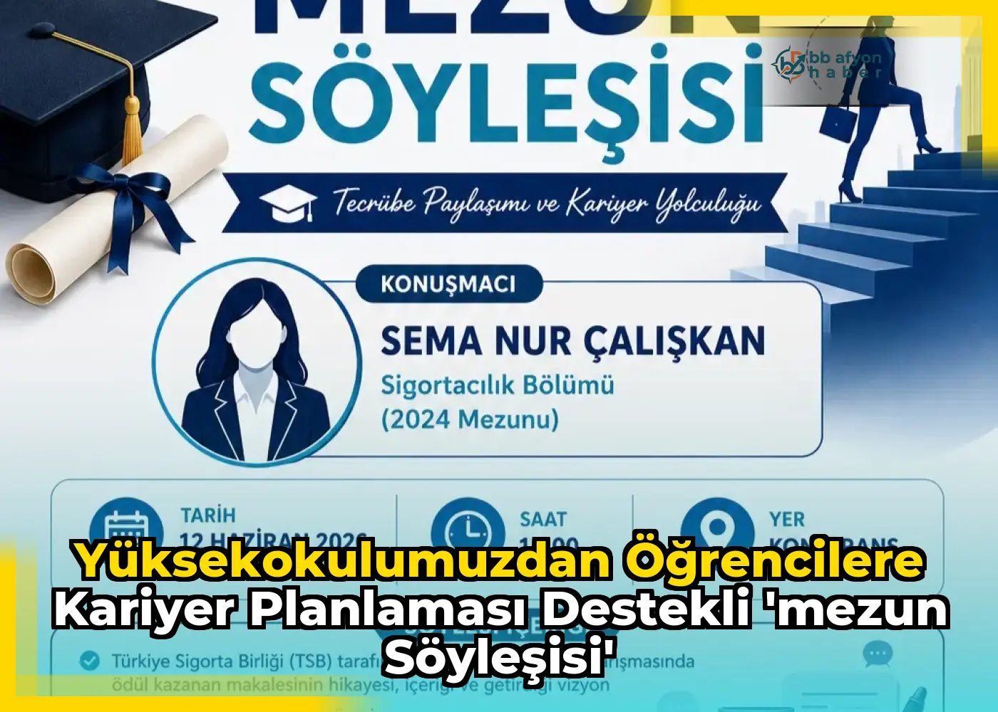 Yüksekokulumuzdan Öğrencilere Kariyer Planlaması Destekli 'Mezun Söyleşisi'