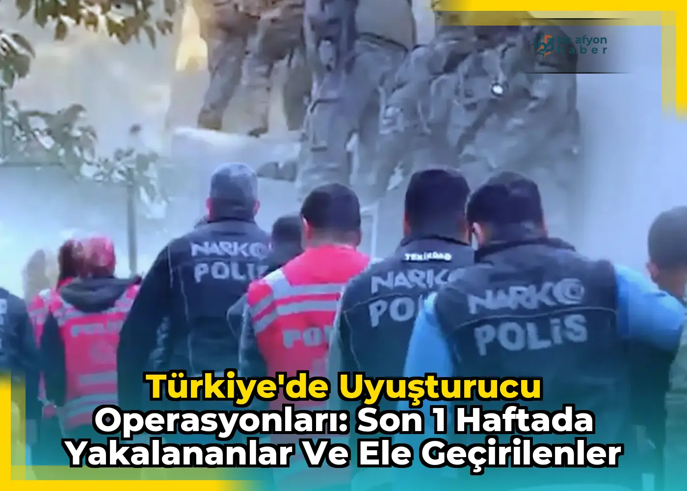 Türkiye'de Uyuşturucu Operasyonları: Son 1 Haftada Yakalananlar ve Ele Geçirilenler