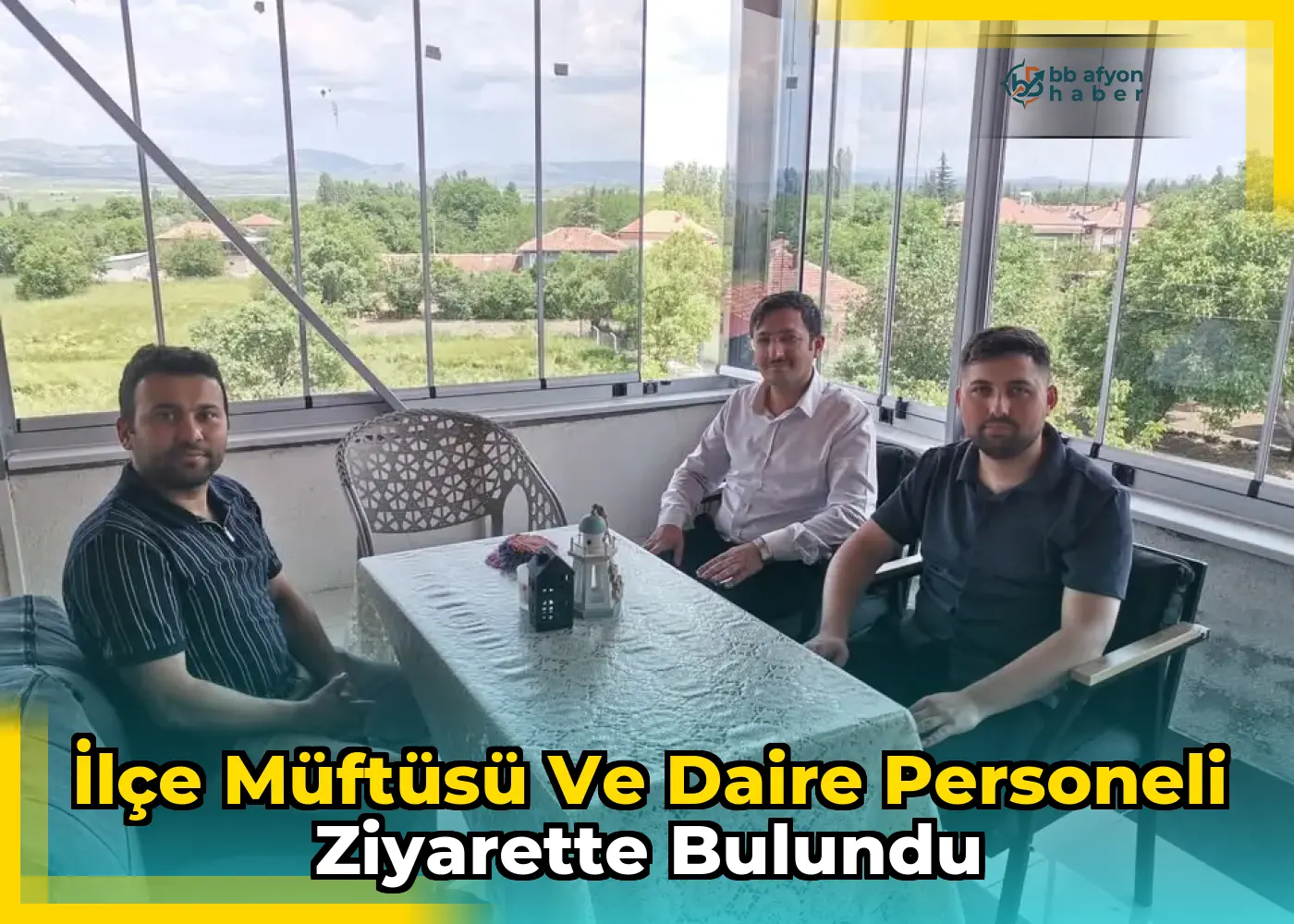İlçe Müftüsü ve Daire Personeli Ziyarette Bulundu