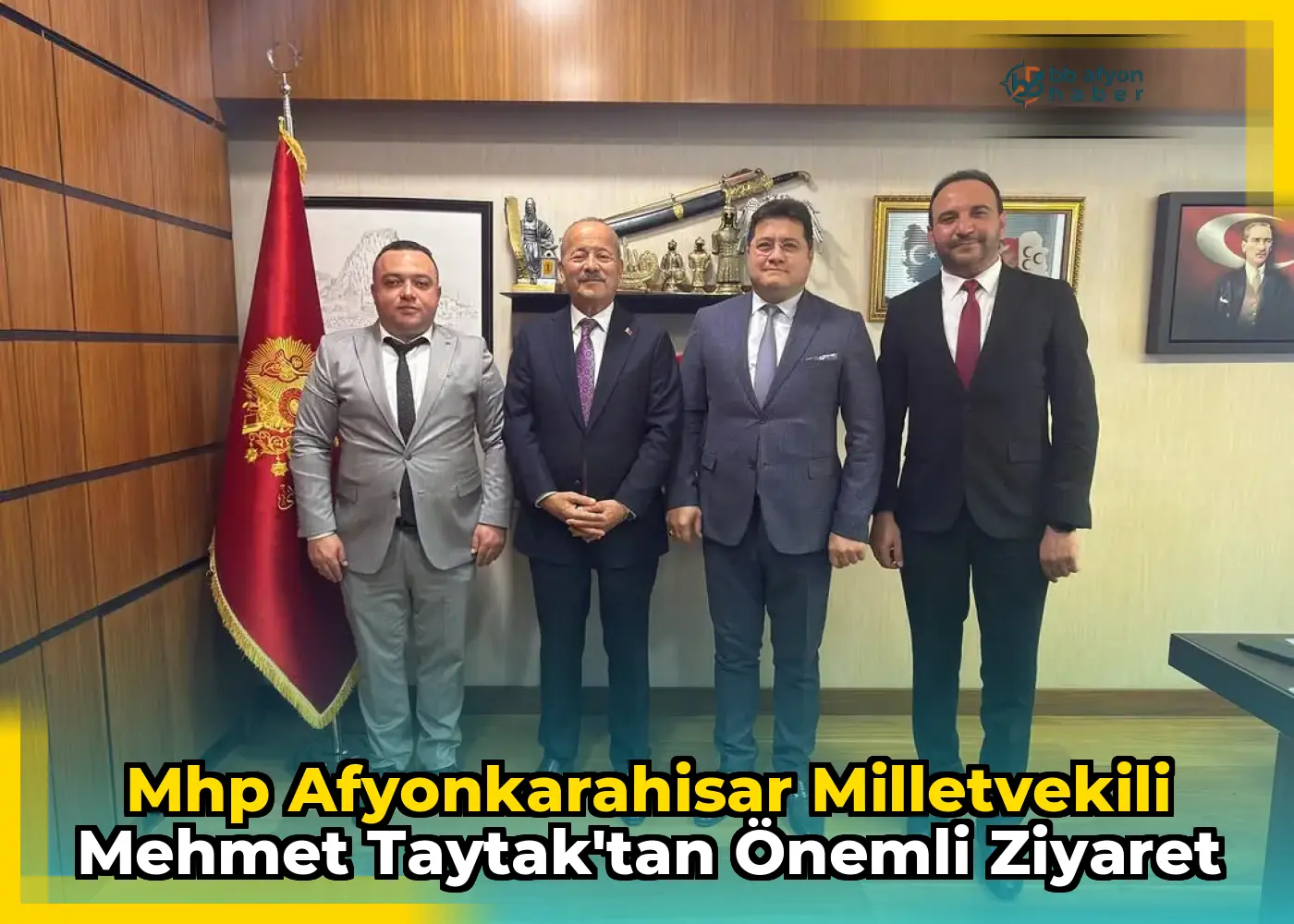 Mhp Afyonkarahisar Milletvekili Mehmet Taytak'tan Önemli Ziyaret