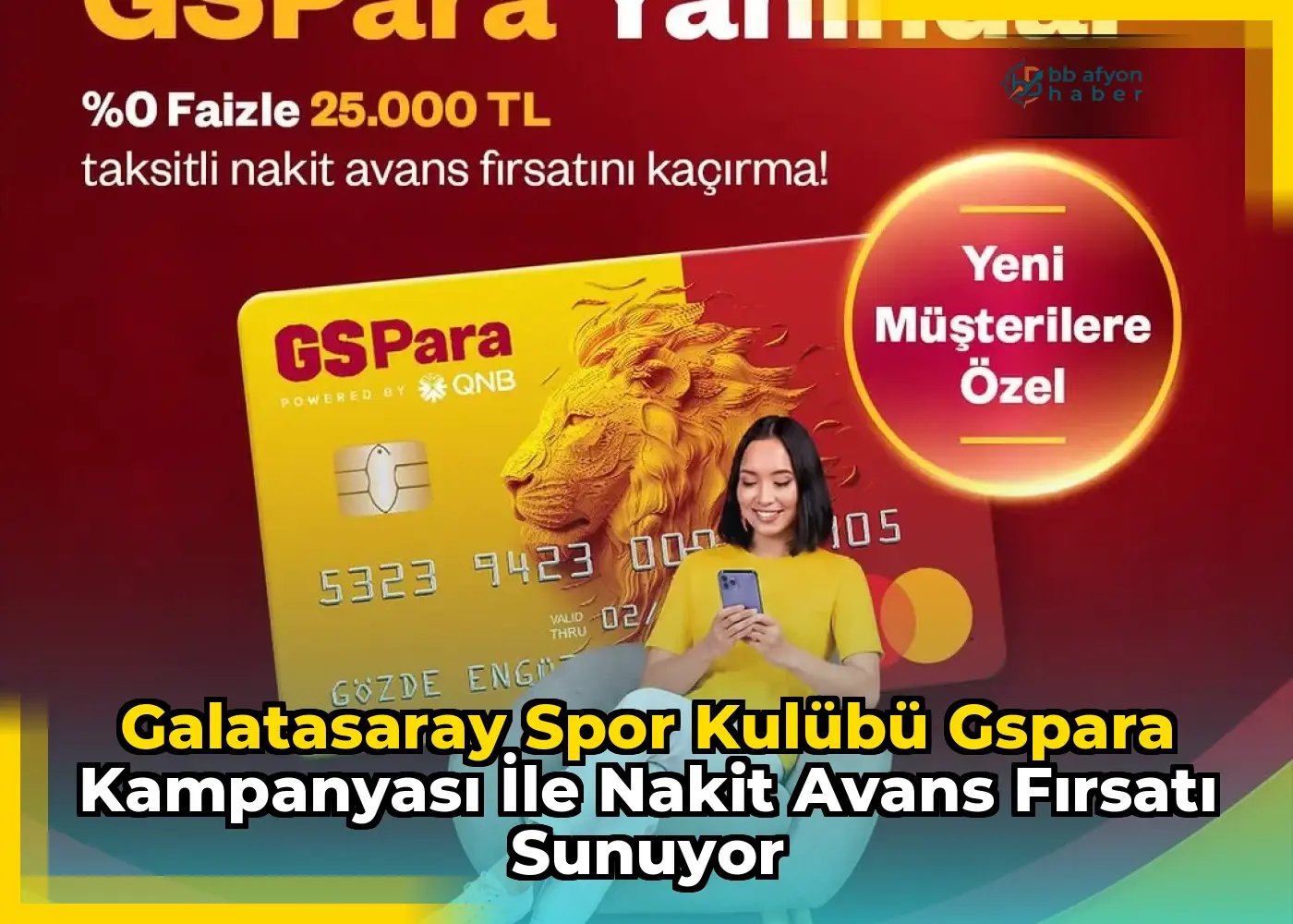 Galatasaray Spor Kulübü GSPara Kampanyası İle Nakit Avans Fırsatı Sunuyor