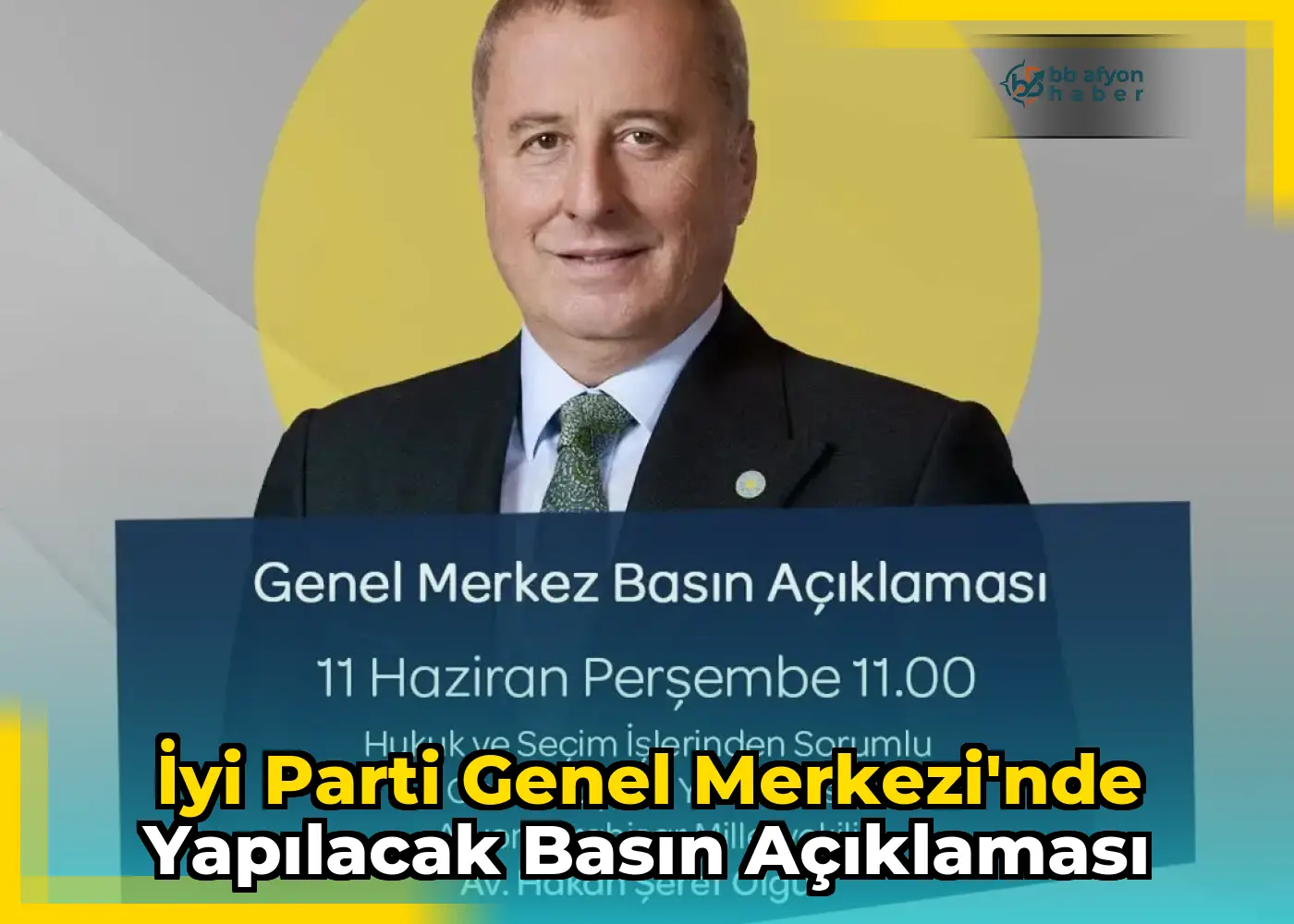 İyi Parti Genel Merkezi'nde Yapılacak Basın Açıklaması
