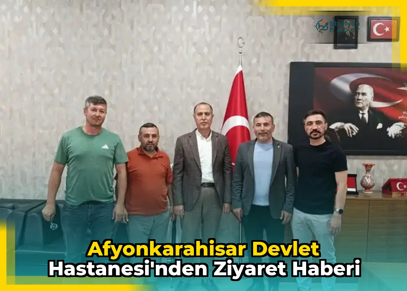 Afyonkarahisar Devlet Hastanesi'nden Ziyaret Haberi