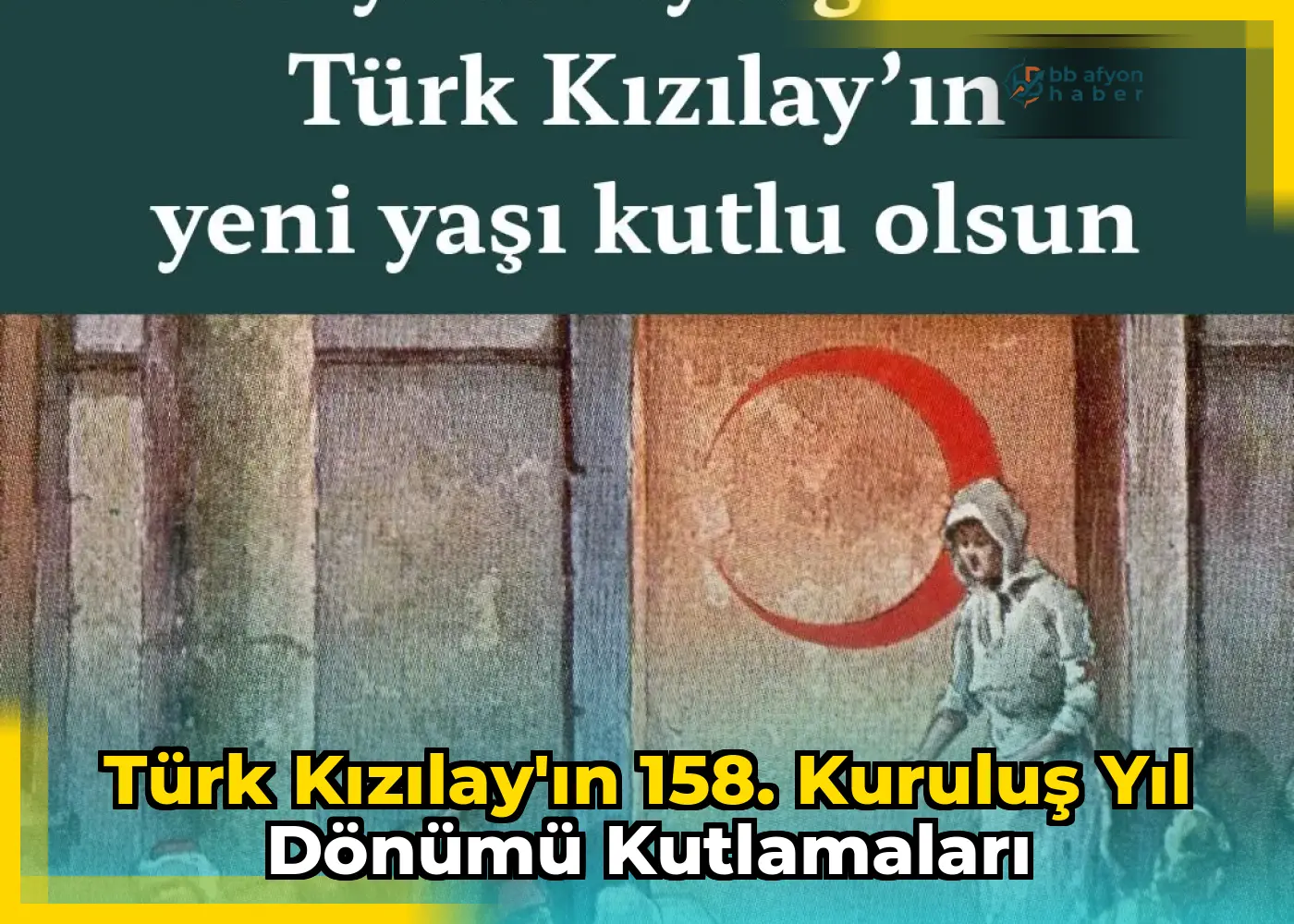 Türk Kızılay'ın 158. Kuruluş Yıl Dönümü Kutlamaları