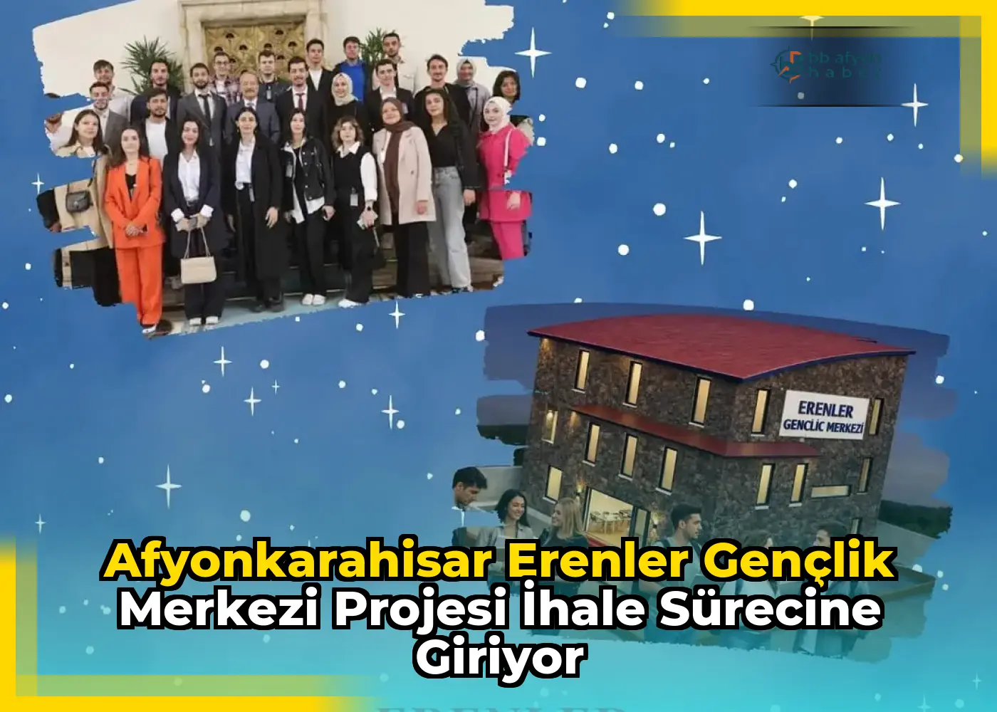 Afyonkarahisar Erenler Gençlik Merkezi Projesi İhale Sürecine Giriyor