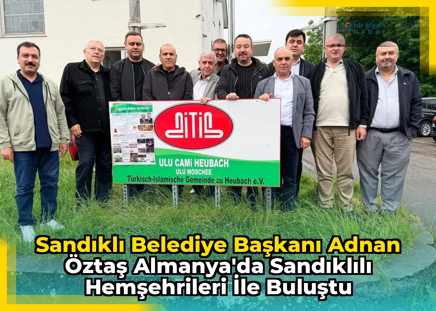 Sandıklı Belediye Başkanı Adnan Öztaş Almanya'da Sandıklılı Hemşehrileri İle Buluştu