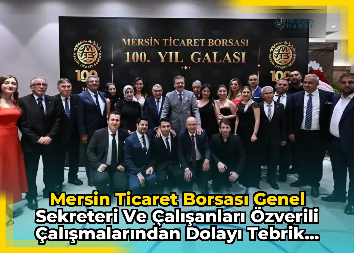 Mersin Ticaret Borsası Genel Sekreteri ve Çalışanları Özverili Çalışmalarından Dolayı Tebrik Edildi