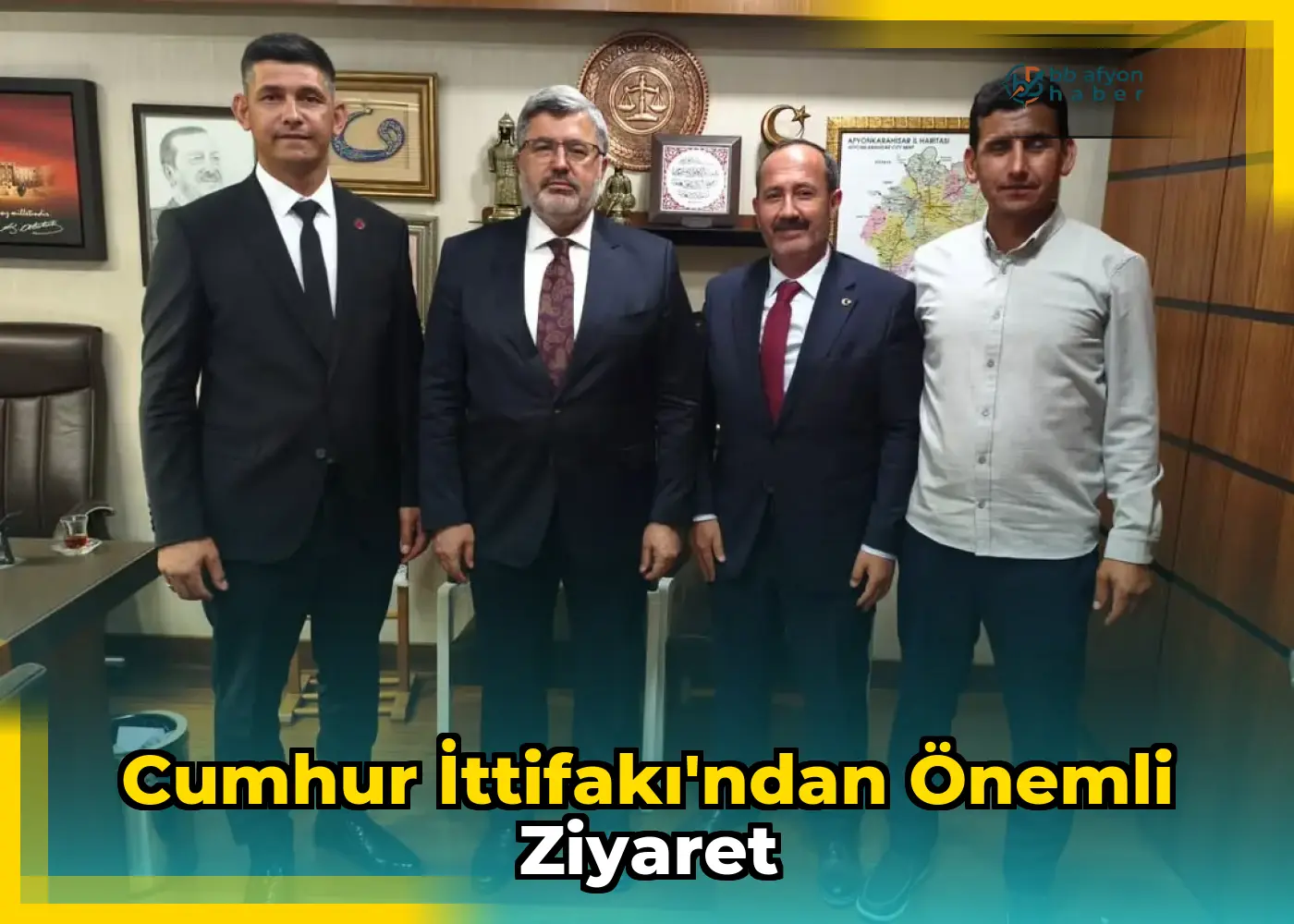 Cumhur İttifakı'ndan Önemli Ziyaret