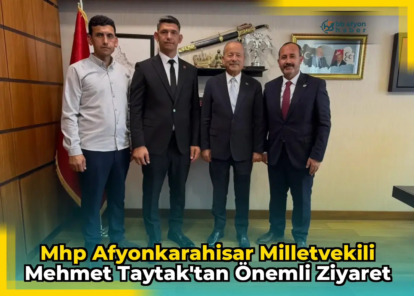 Mhp Afyonkarahisar Milletvekili Mehmet Taytak'tan Önemli Ziyaret