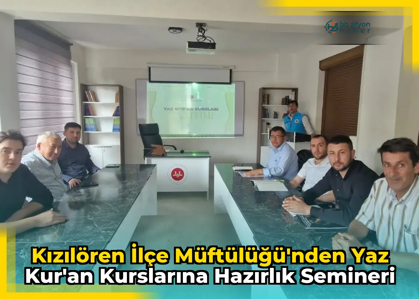 Kızılören İlçe Müftülüğü'nden Yaz Kur'an Kurslarına Hazırlık Semineri