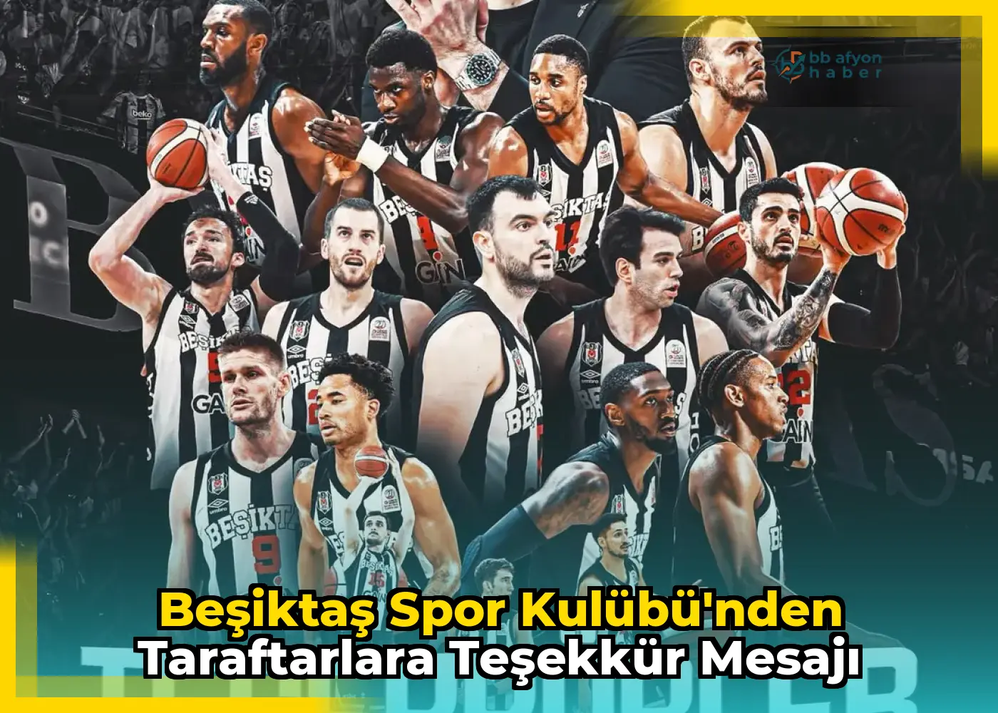 Beşiktaş Spor Kulübü'nden Taraftarlara Teşekkür Mesajı