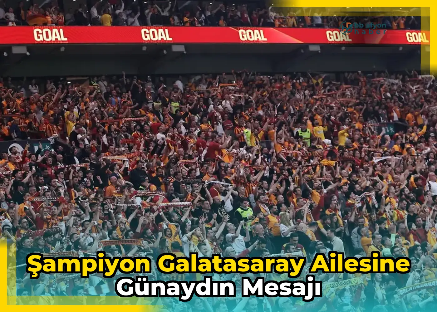 Şampiyon Galatasaray Ailesine Günaydın Mesajı