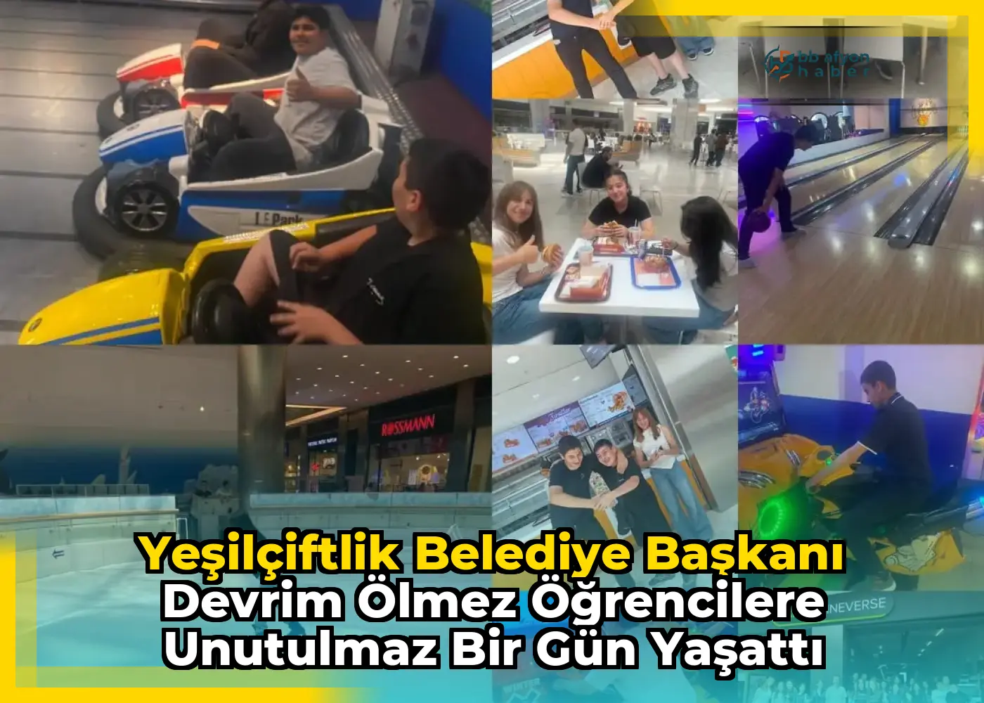 YeşilÇiftlik Belediye Başkanı Devrim Ölmez Öğrencilere Unutulmaz Bir Gün Yaşattı