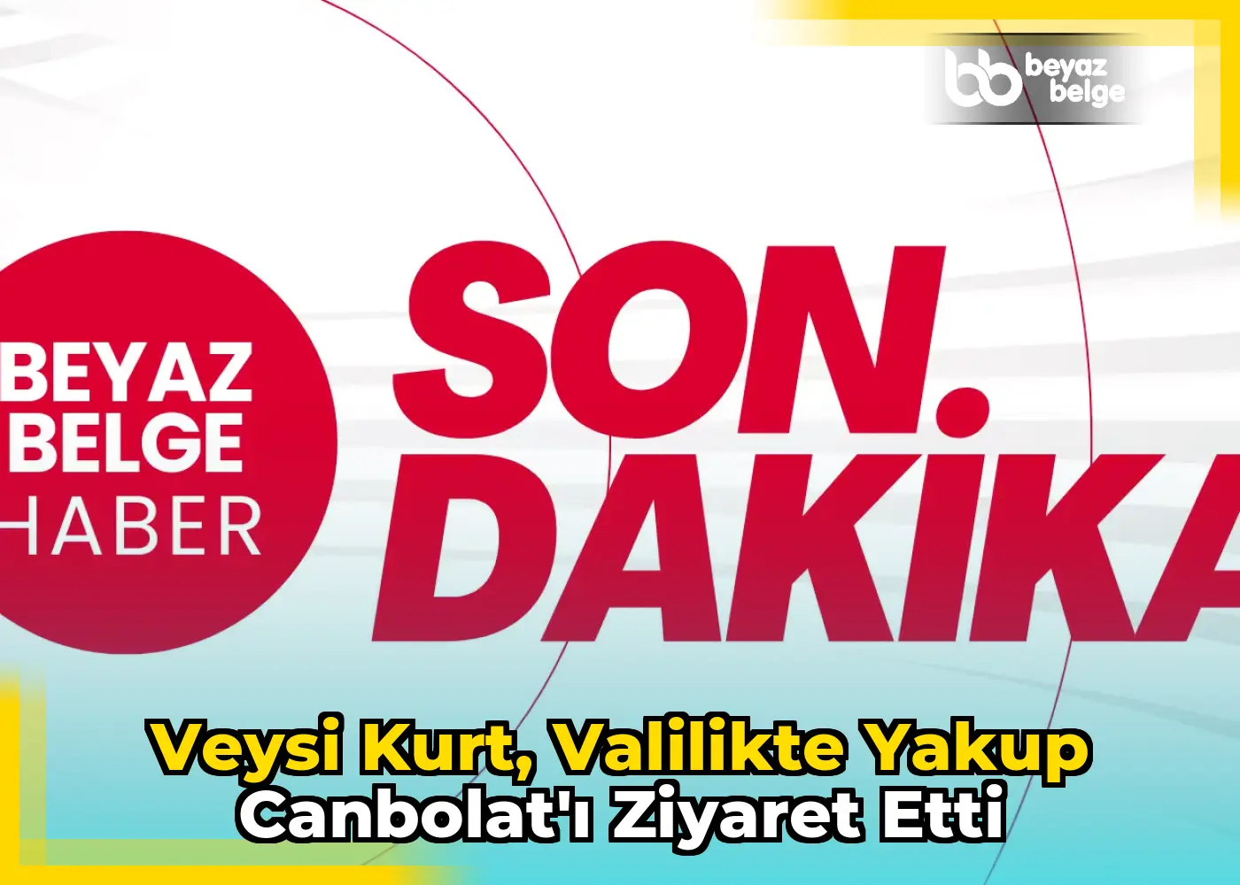 Veysi Kurt, Valilikte Yakup Canbolat'ı Ziyaret Etti