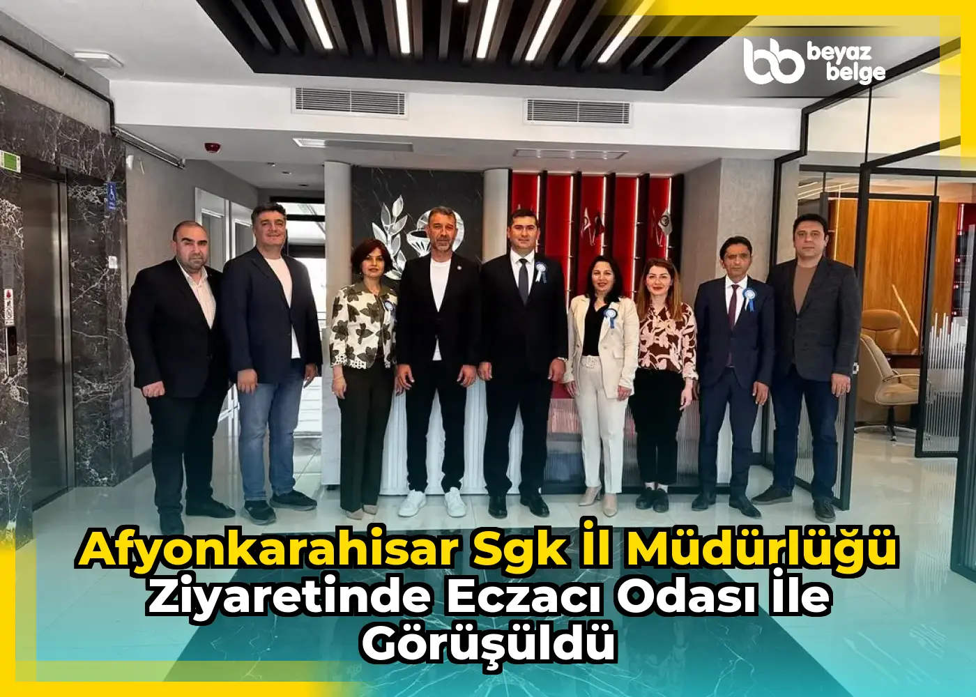 Afyonkarahisar Sgk İl Müdürlüğü Ziyaretinde Eczacı Odası İle Görüşüldü