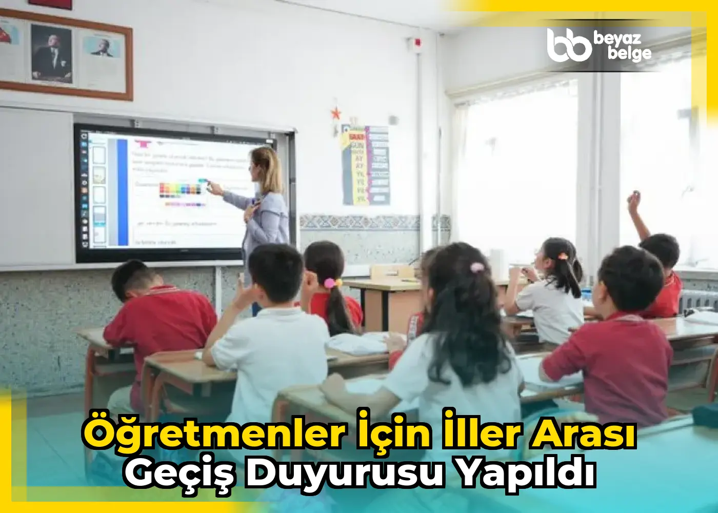 Öğretmenler için İller Arası Geçiş Duyurusu Yapıldı