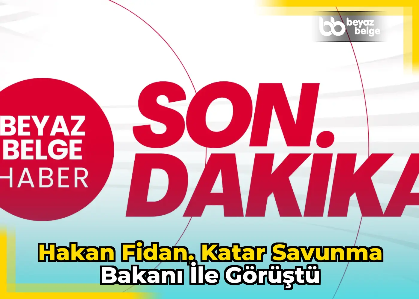 Hakan Fidan, Katar Savunma Bakanı ile Görüştü