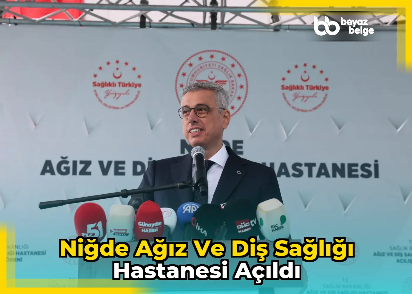 Niğde Ağız ve Diş Sağlığı Hastanesi açıldı