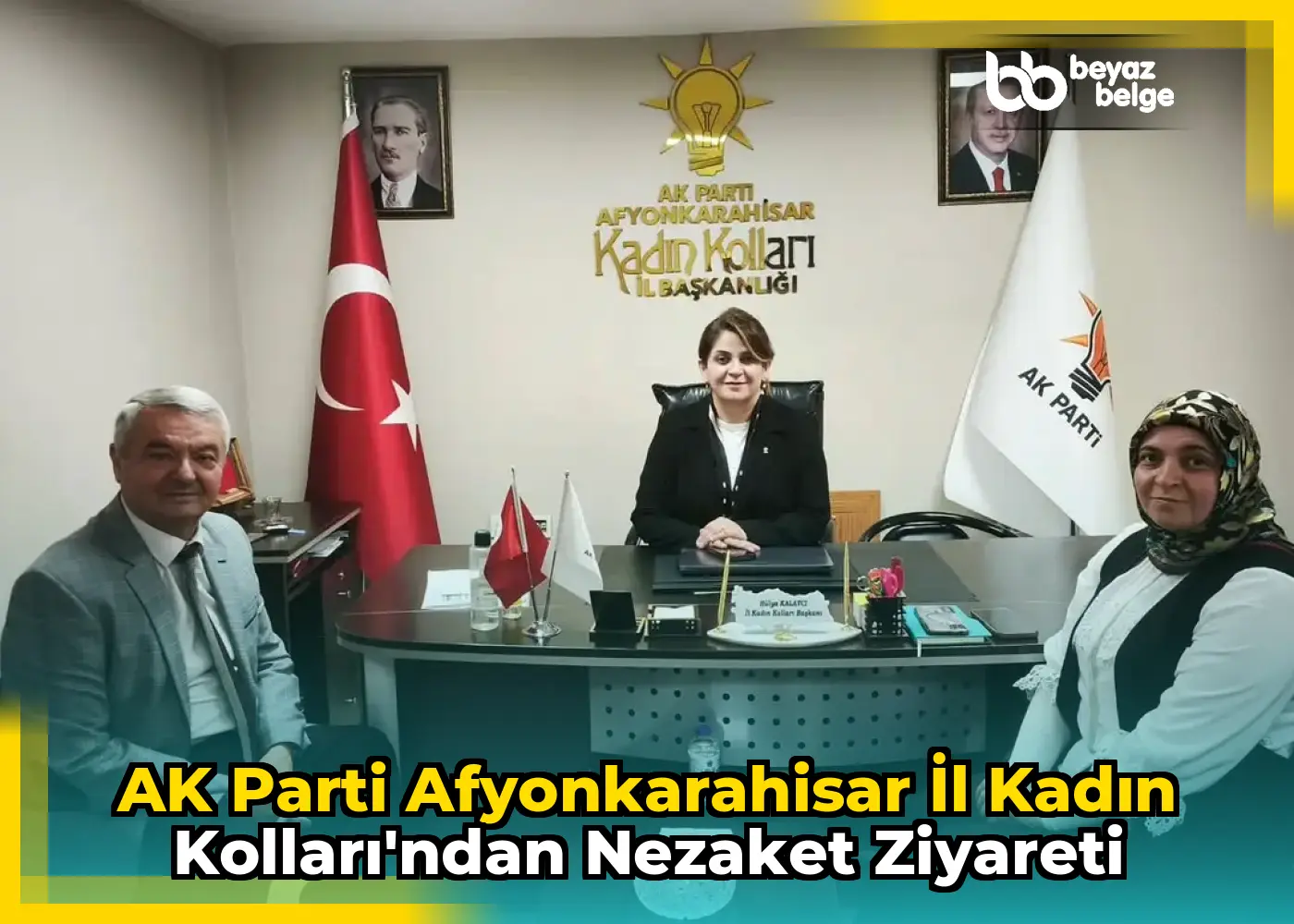 AK Parti Afyonkarahisar İl Kadın Kolları'ndan Nezaket Ziyareti