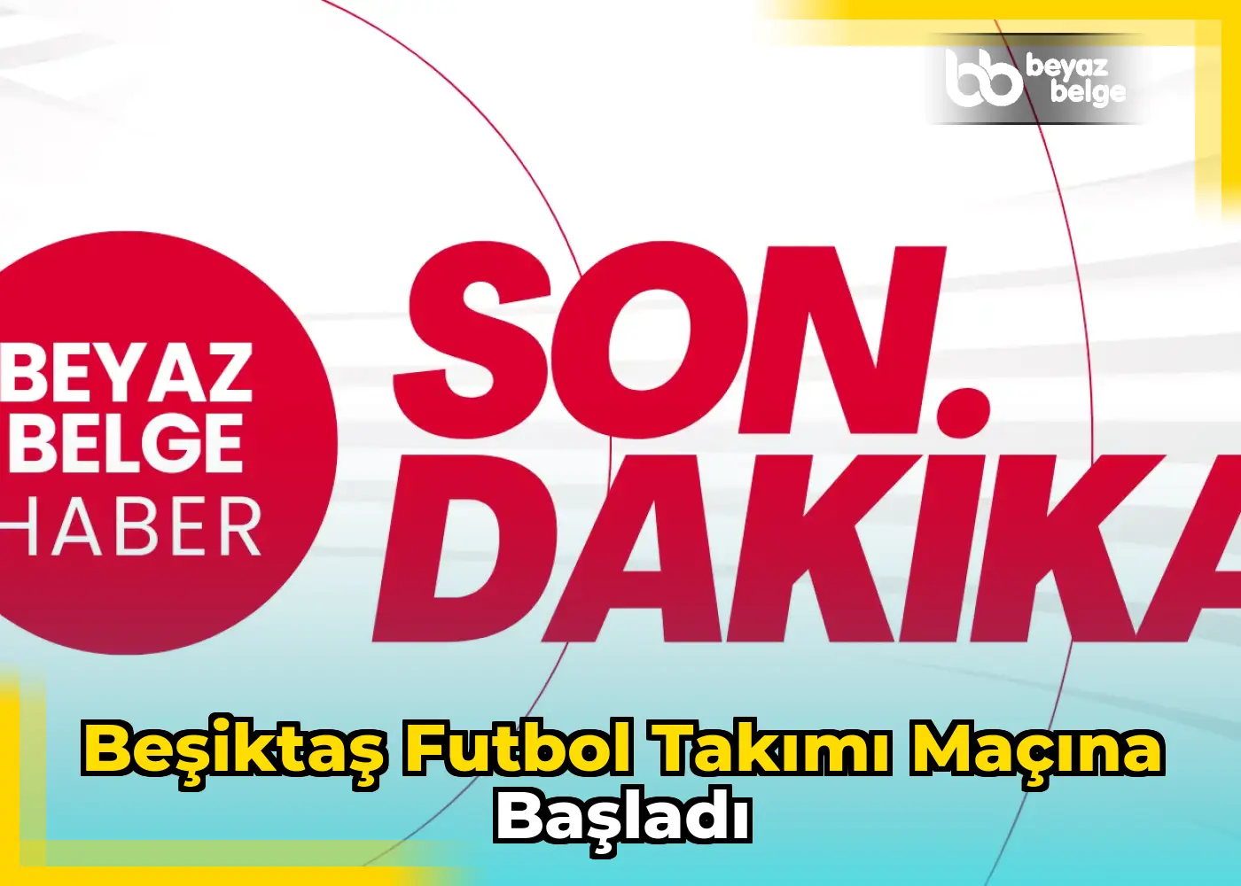 Beşiktaş Futbol Takımı Maçına Başladı