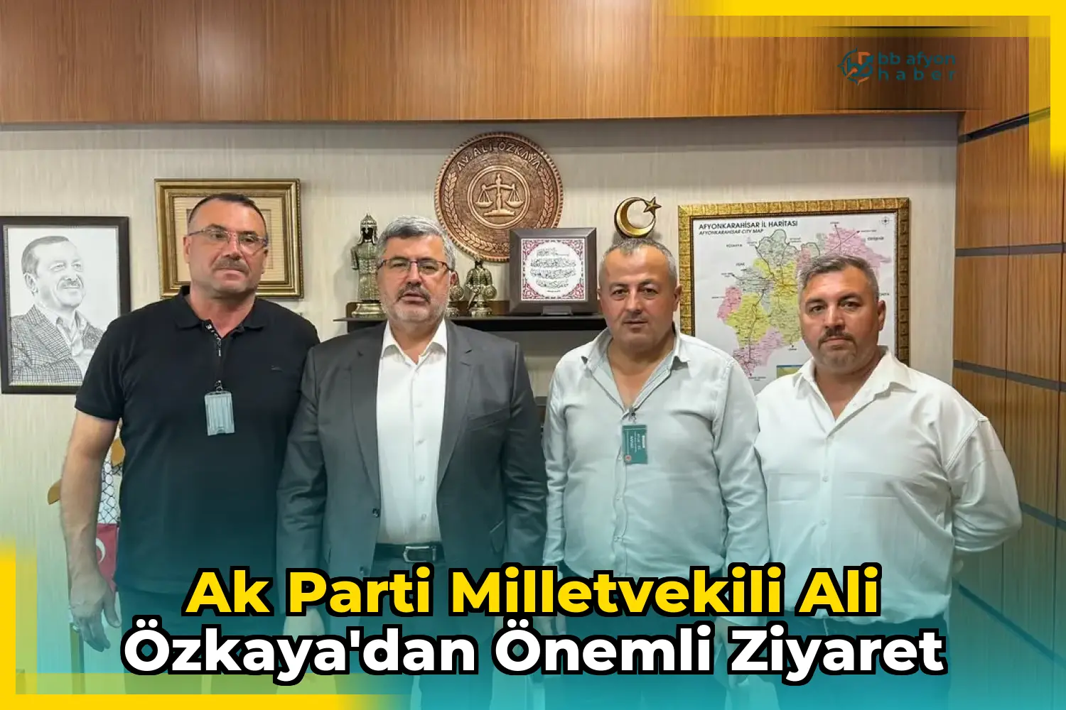 Ak Parti Milletvekili Ali Özkaya'dan Önemli Ziyaret