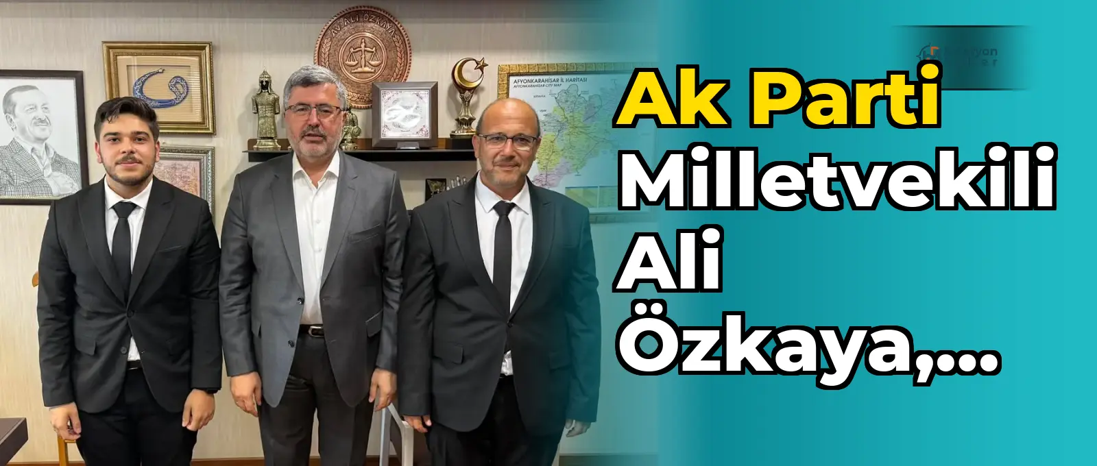 Ak Parti Milletvekili Ali Özkaya, Afyonkarahisarlı Hemşehrilerini Gazi Meclis'te Ağırladı