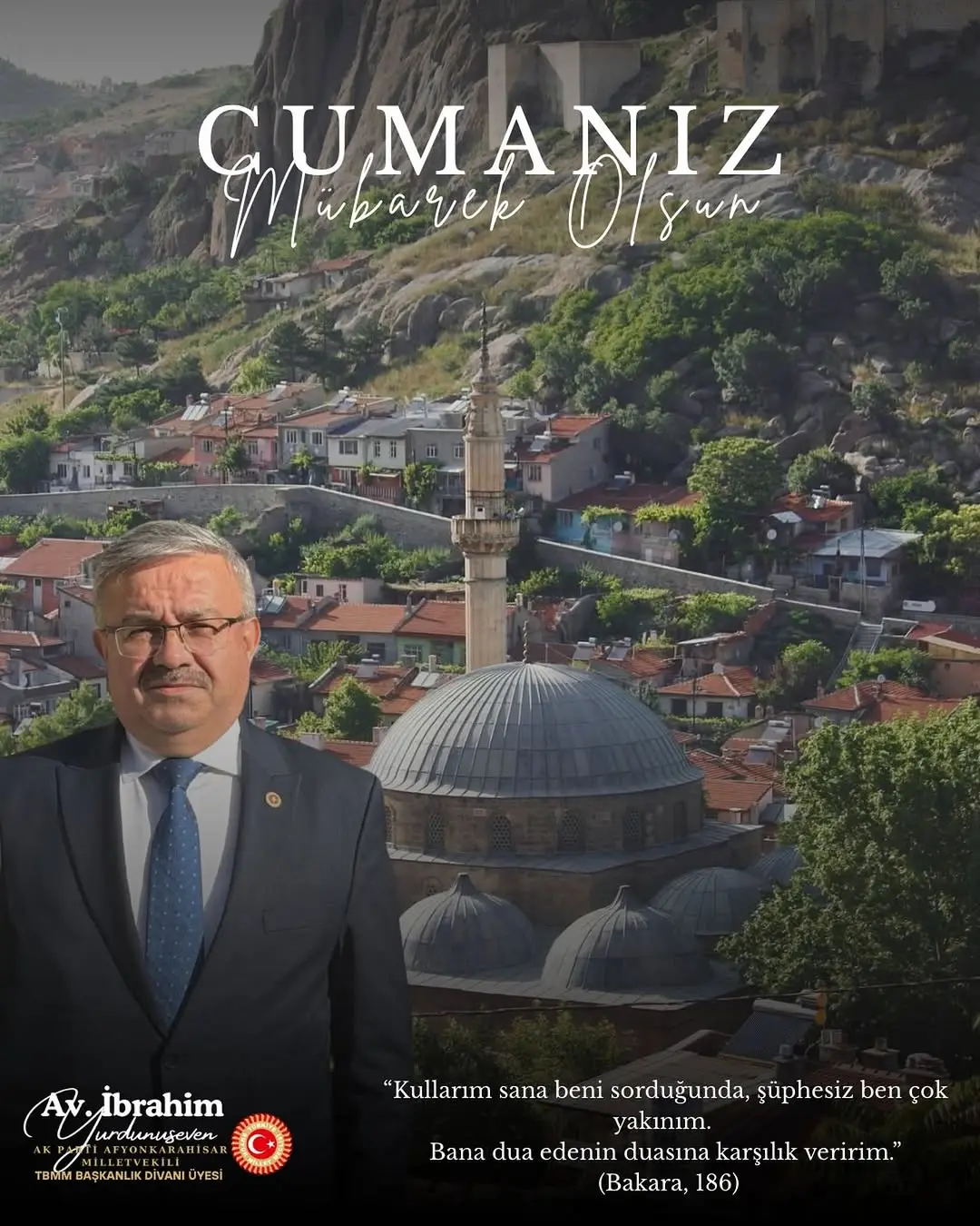 Ak Parti Milletvekili İbrahim Yurdunuseven'den Anlamlı Paylaşım: 'Gevşeklik Göstermeyin, Üzüntüye Kapılmayın'